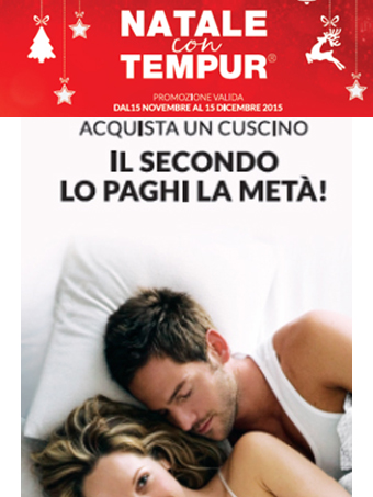 Offerta Guanciali Tempur